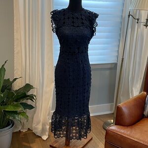 Petal & Pup Navy Lace Dress Size 8